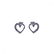 Silver Stud Earrings .925 Sterling Jewelry bge00013