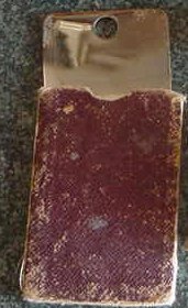 WWII SHAVING MIRROR: WWII SHAVING MIRROR