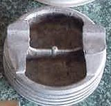 WWII TRENCH ART ASHTRAY: WWII TRENCH ART ASHTRAY