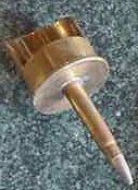 TRENCH ART MADE FROM SHELL CASING & BULLET: TRENCH ART MADE FROM SHELL CASING & BULLET