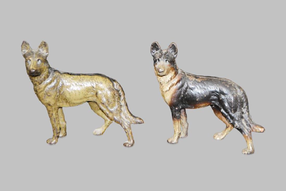 Cast Iron German Shepard Door Stop (1 of 2)