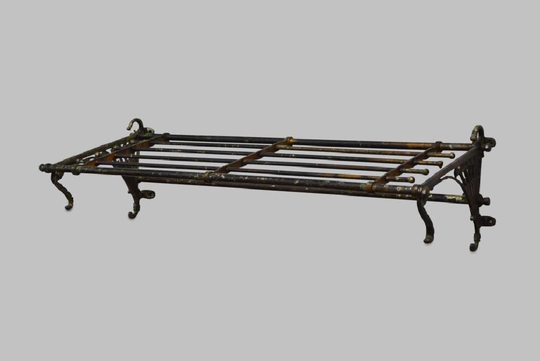 Trolley Rack 9 1/2"H, 35"L, 13"W: Trolley Rack 9 1/2"H, 35"L, 13"W