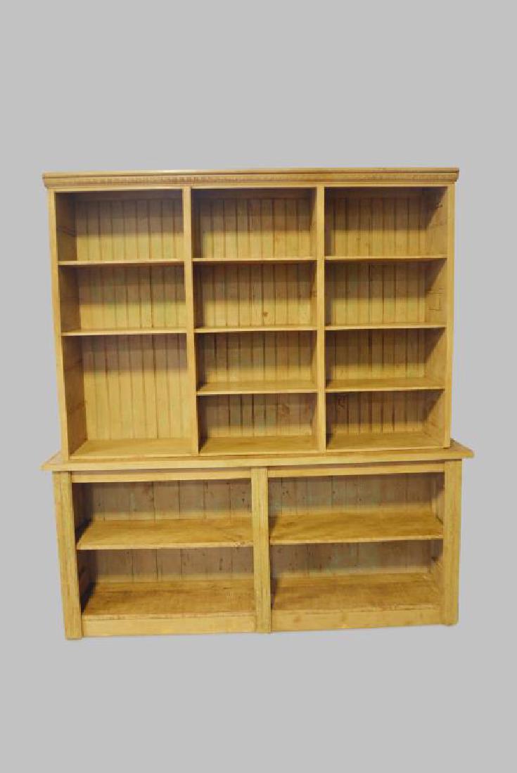 2-Piece Painted General Store Display Shelf 90 3/4"H, (1 of 4)