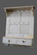 Painted French Herb Rack w/ Drawers 35 1/2"H, 29 1/4"