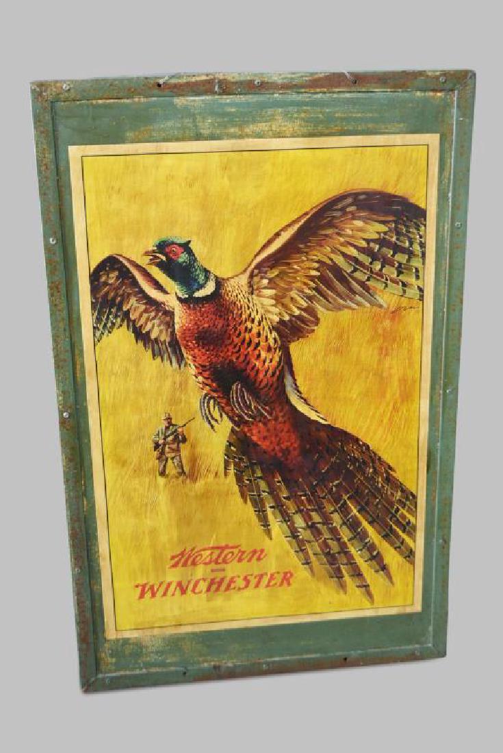 Winchester Poster on Metal 44 1/2"  x   28 1/2" (1 of 1)