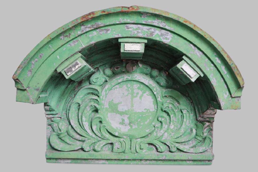 Painted Zinc Header 56 1/2"H,   70 1/2"L,   20 1/2"W (1 of 2)