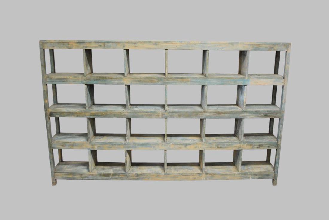 Painted General Store Cubby Display 59 1/2"H,   95 (1 of 3)