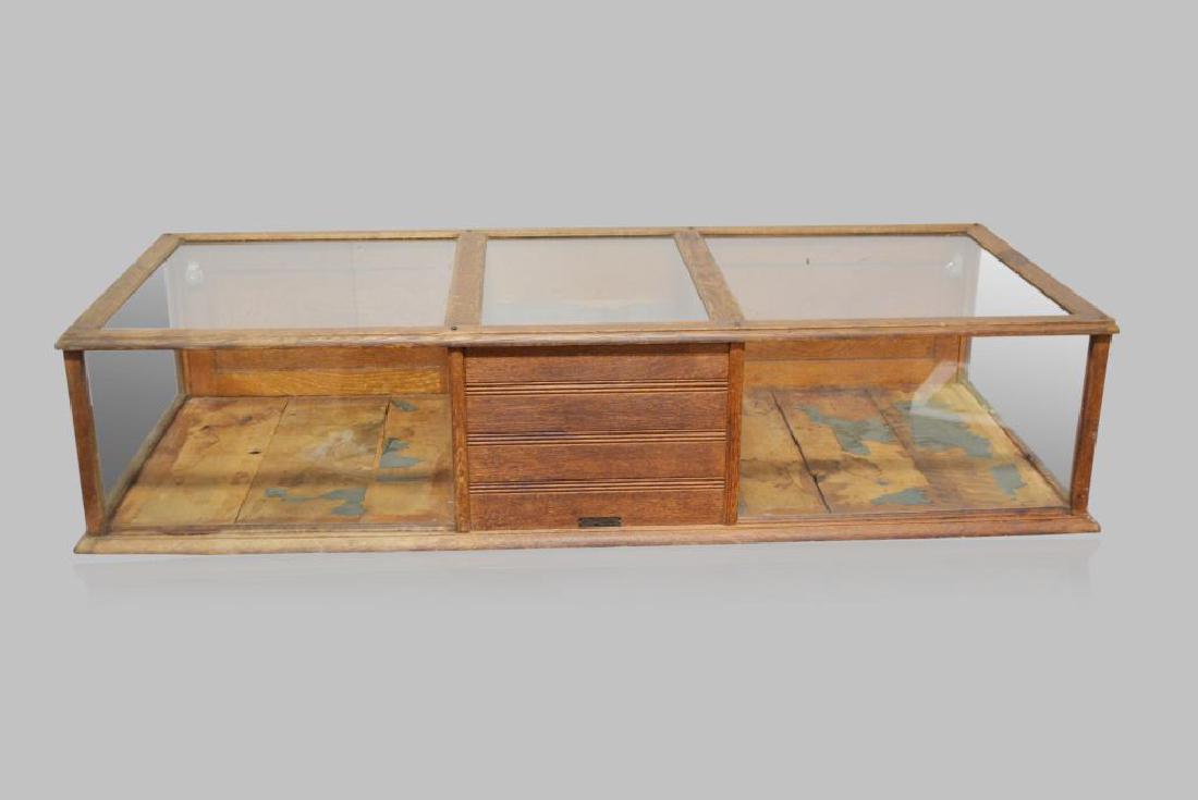 General Store Showcase 11 1/2"H,   53"L,   22 1/2"W (1 of 3)