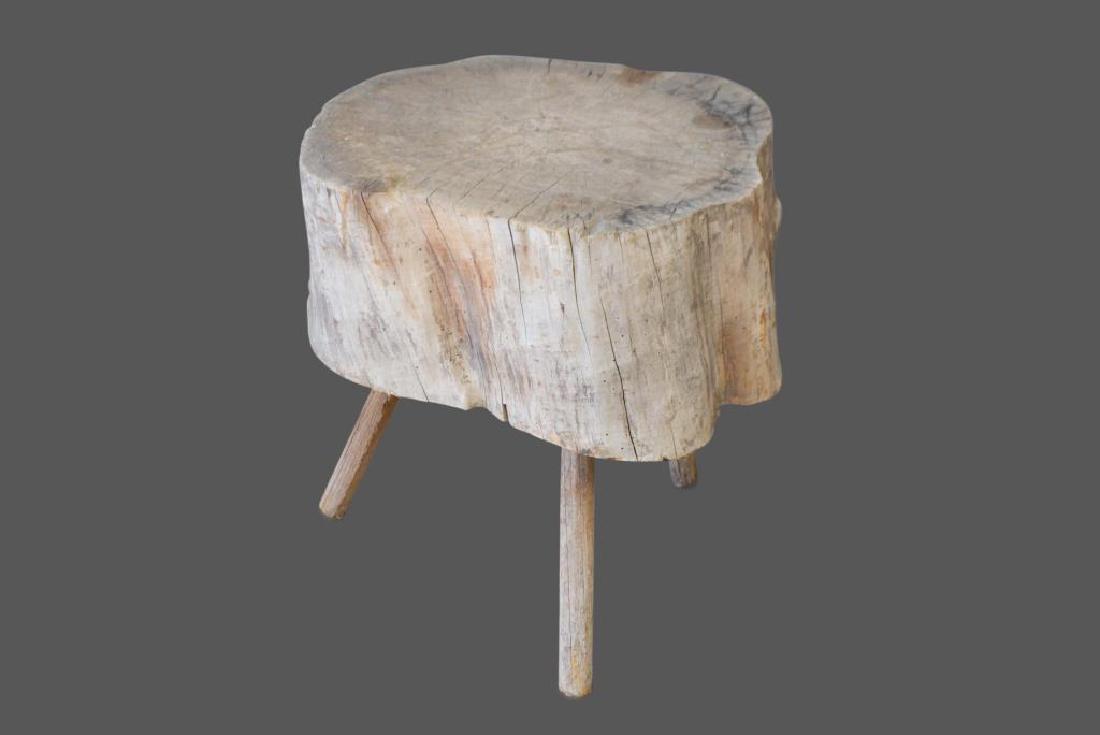 Country Store Chopping Block 24"H,   25"  x   21" (1 of 1)