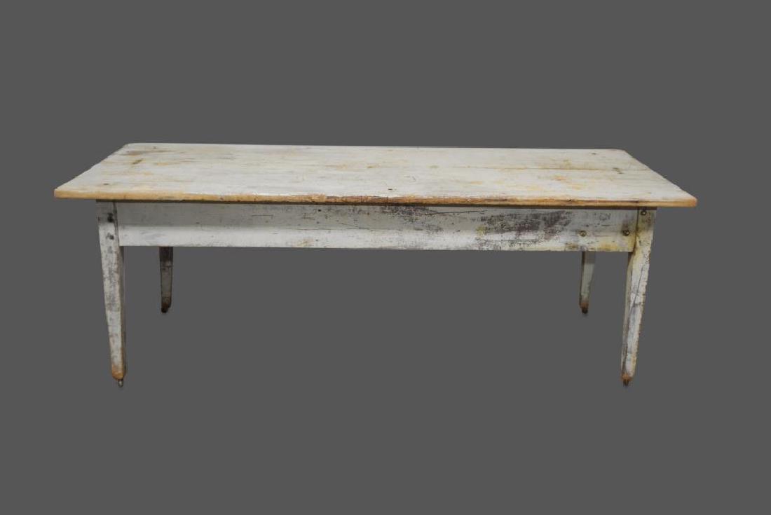 Early Country Store Work Table from Virginia 32"H,   91 (1 of 3)