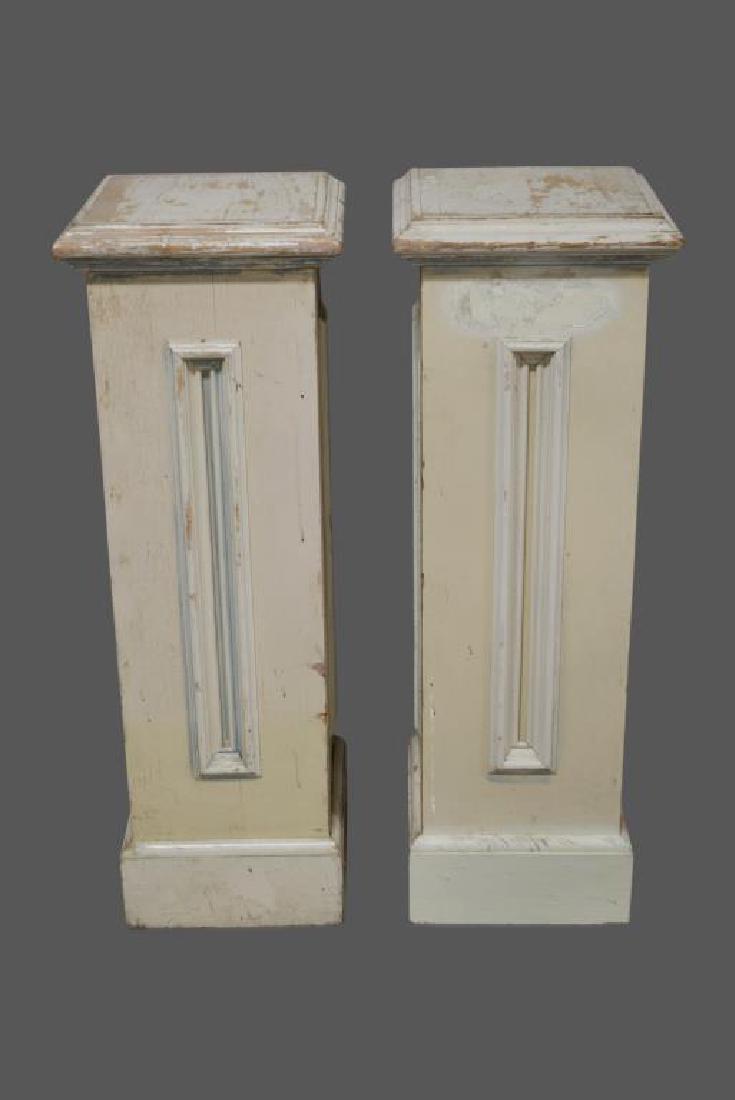 Painted Architectural Pedestal (1 of 3)
