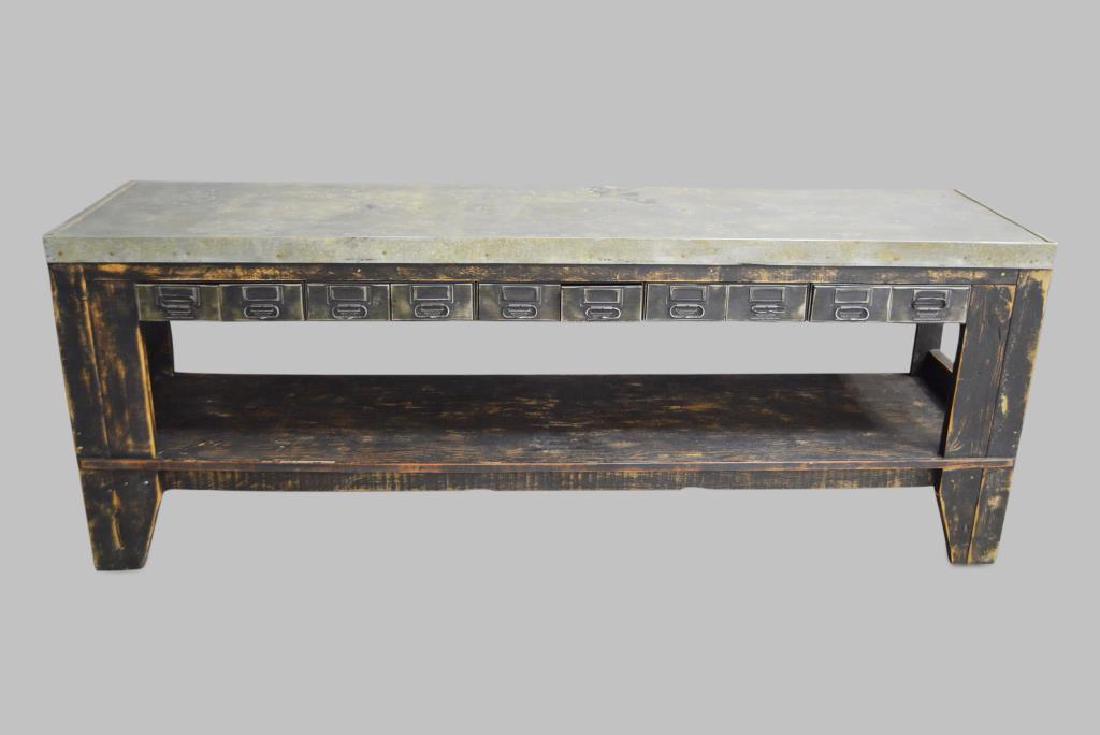 Industrial Work Table 36"H,   96 1/4"L,   24 1/2"W (1 of 2)