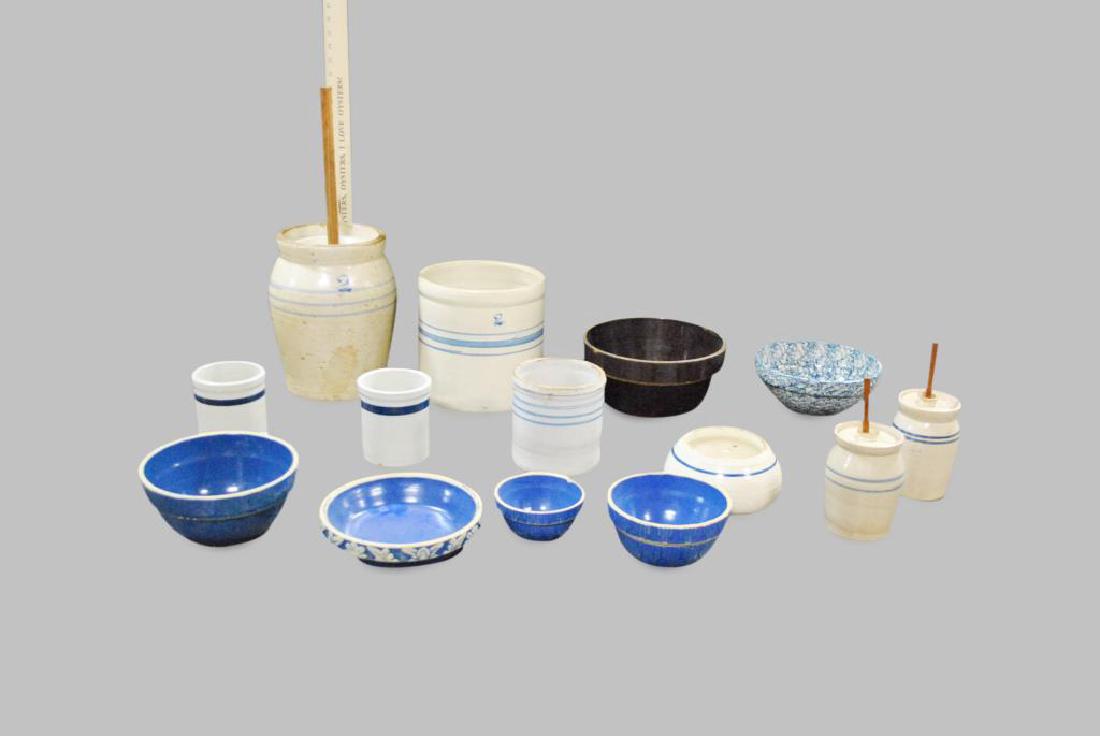 Country Group Lot of Crocks (1 of 3)