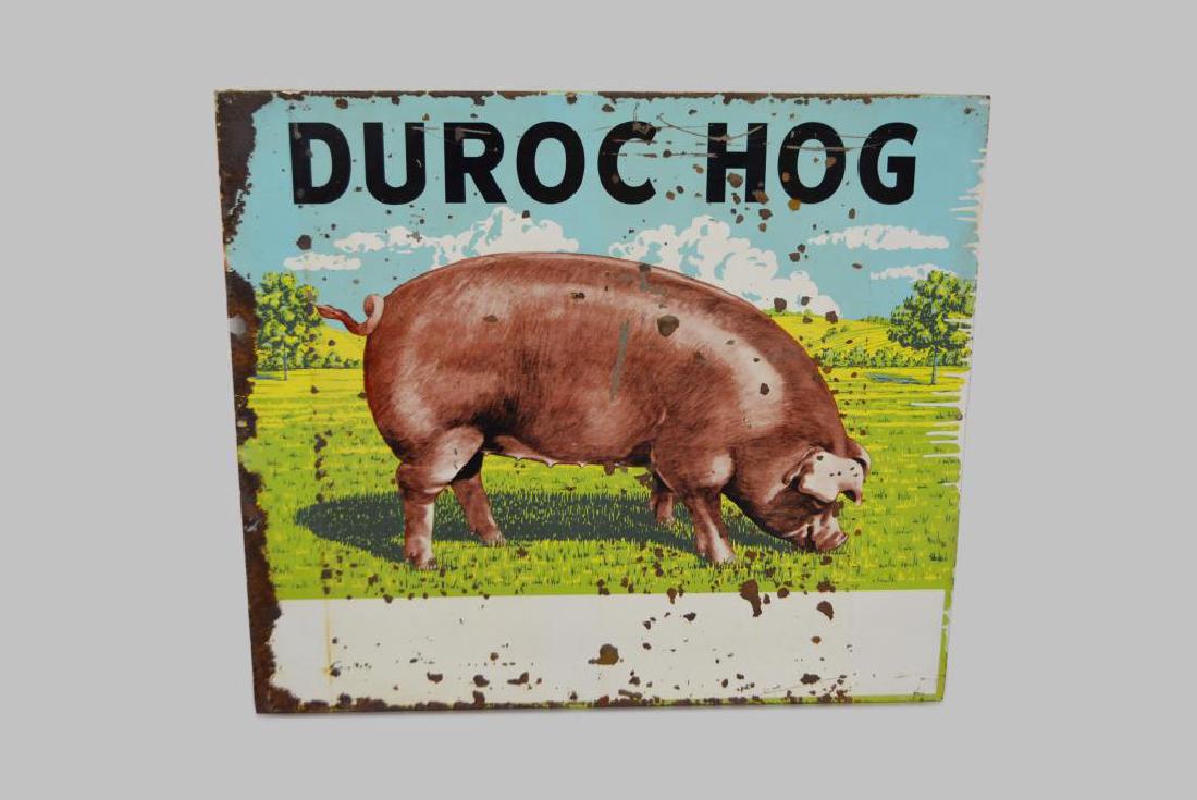 Metal Advertising Hog Sign 42"  x   48" (1 of 1)