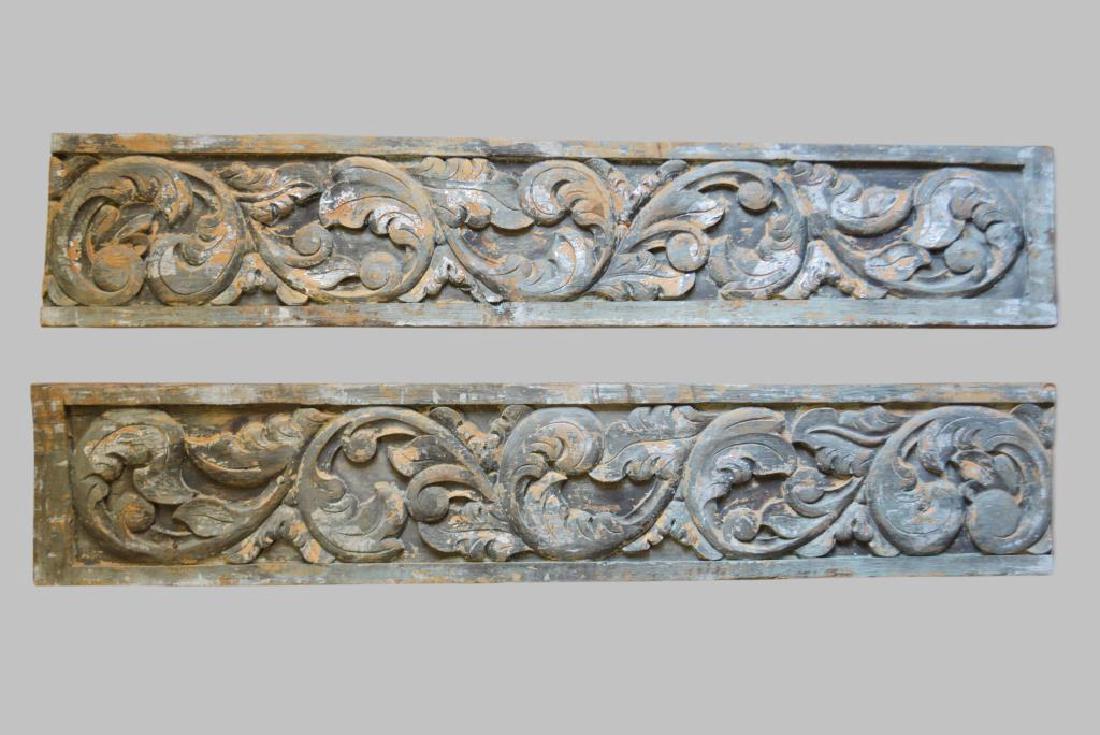 Carved Architectural Header (1 of 3)