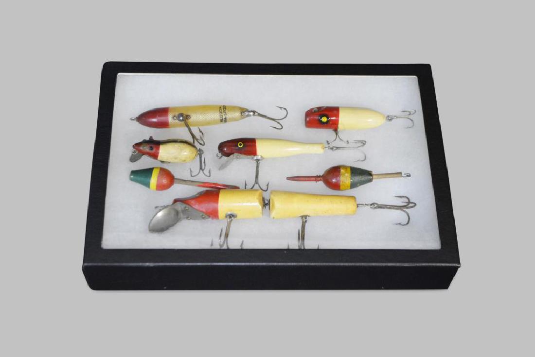 Framed Fishing Lure Lot (1 of 4)