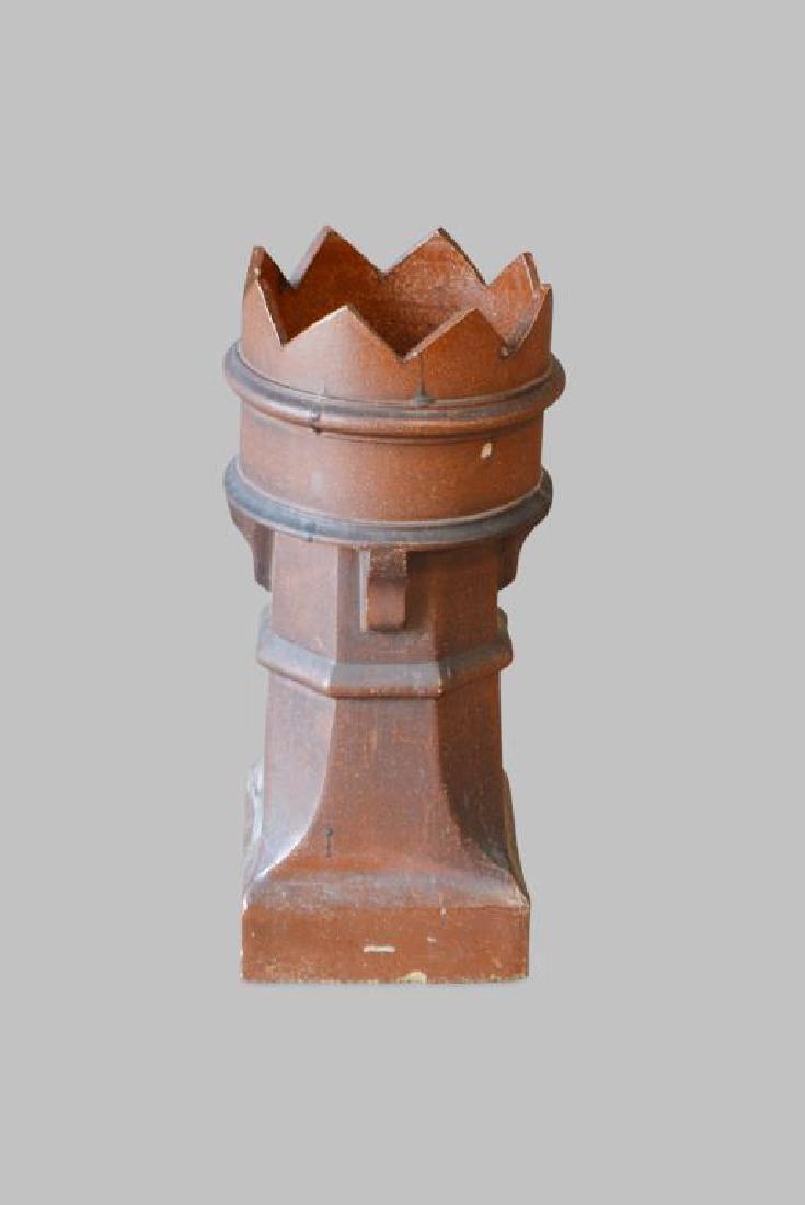 Chimney Pot 31 1/2"H,   13 1/2"  x   15" (1 of 2)