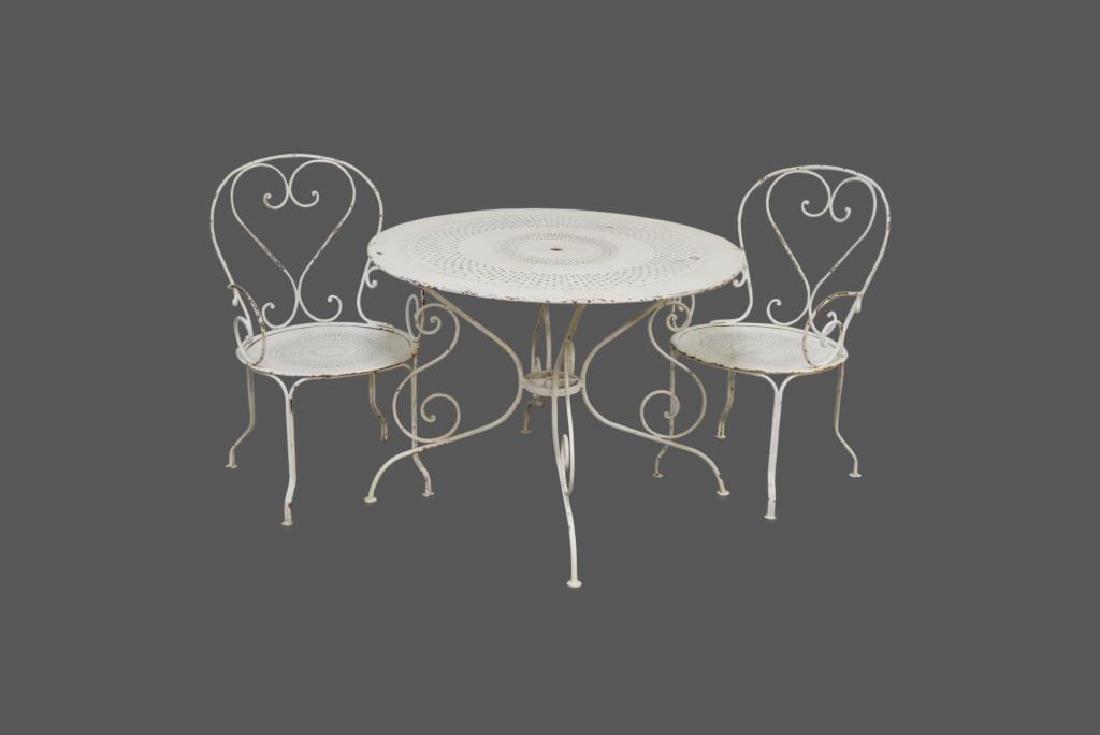 3pc. French Bistro Set table, 2 (1 of 3)