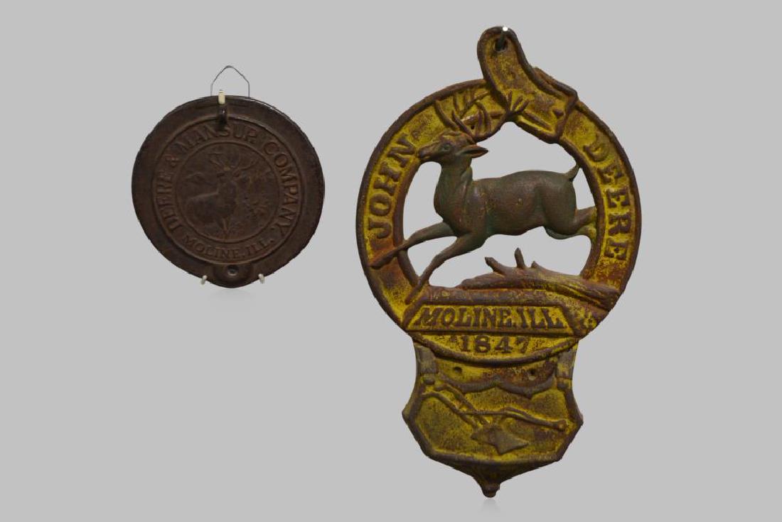 2pc. John Deere Lot 17 3/4"  x   10 1/2"        /     7 (1 of 3)