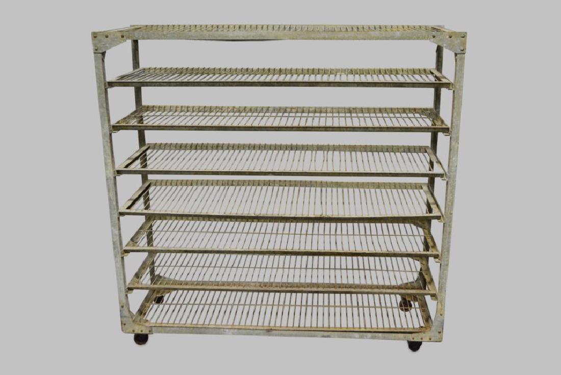 Industrial Bakery Rack 56"H,   57"L,   19"W (1 of 3)