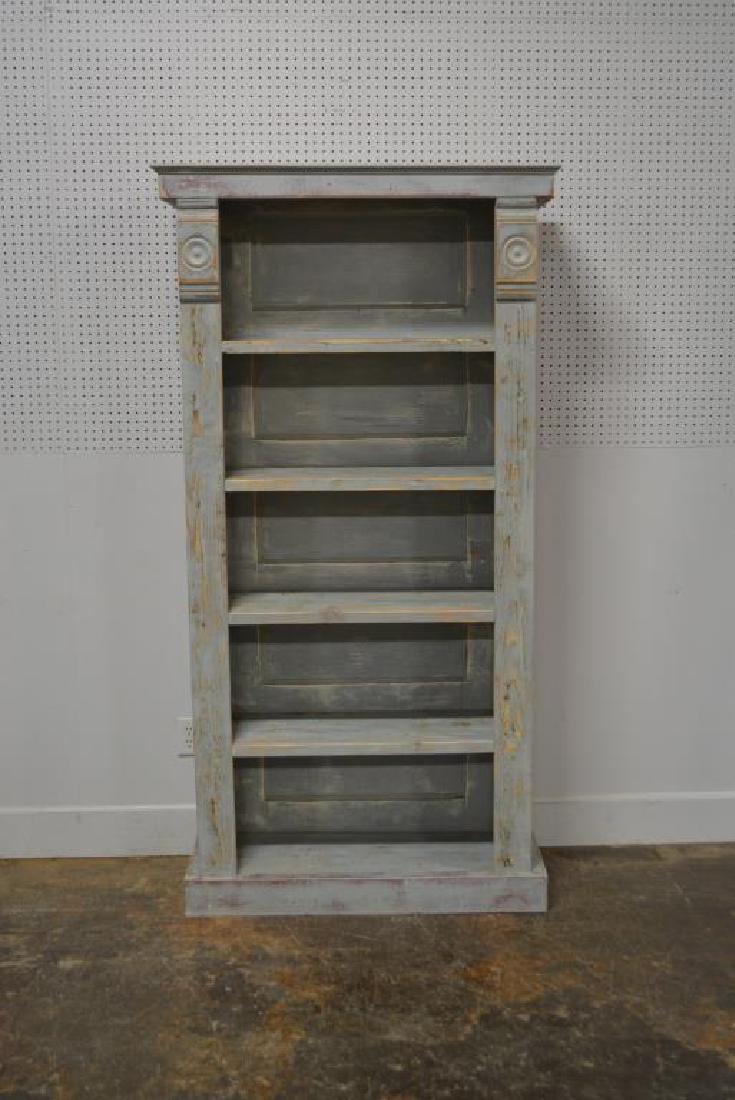 Painted Country Store Display Shelf 79 1/4"H,   40 (1 of 4)