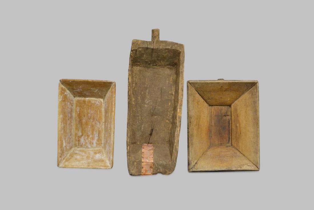 3pc. Lot of Early Work Bowls 5 3/4"H,   32 1/2"L,   12 (1 of 3)