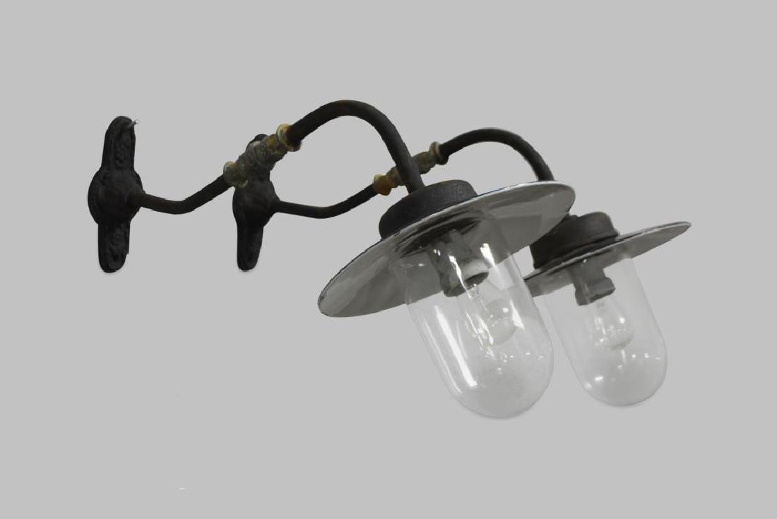 French Industrial Light X-2 22 1/2"  x   10"  x   9" (1 of 4)