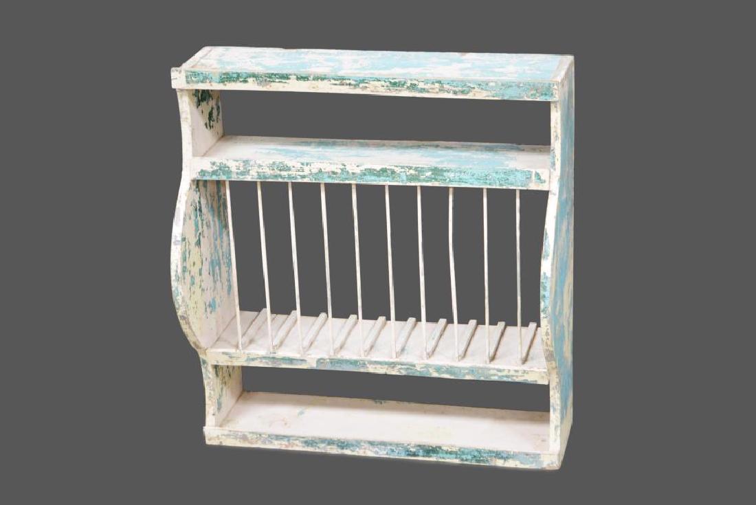 Painted Plate Rack 29"H,   27"L    12"W (1 of 3)