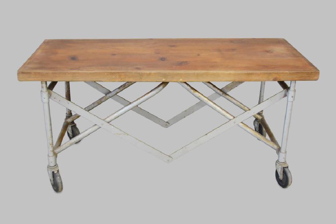 Work Cart 22 1/2"H, 47 3/4"L, 19 1/2"W: Work Cart 22 1/2"H, 47 3/4"L, 19 1/2"W