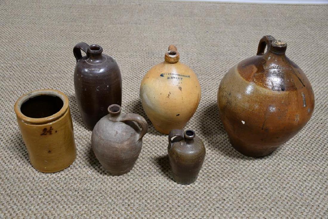 6-Piece Stoneware Lot *from Harriette Gorman Collection (1 of 2)