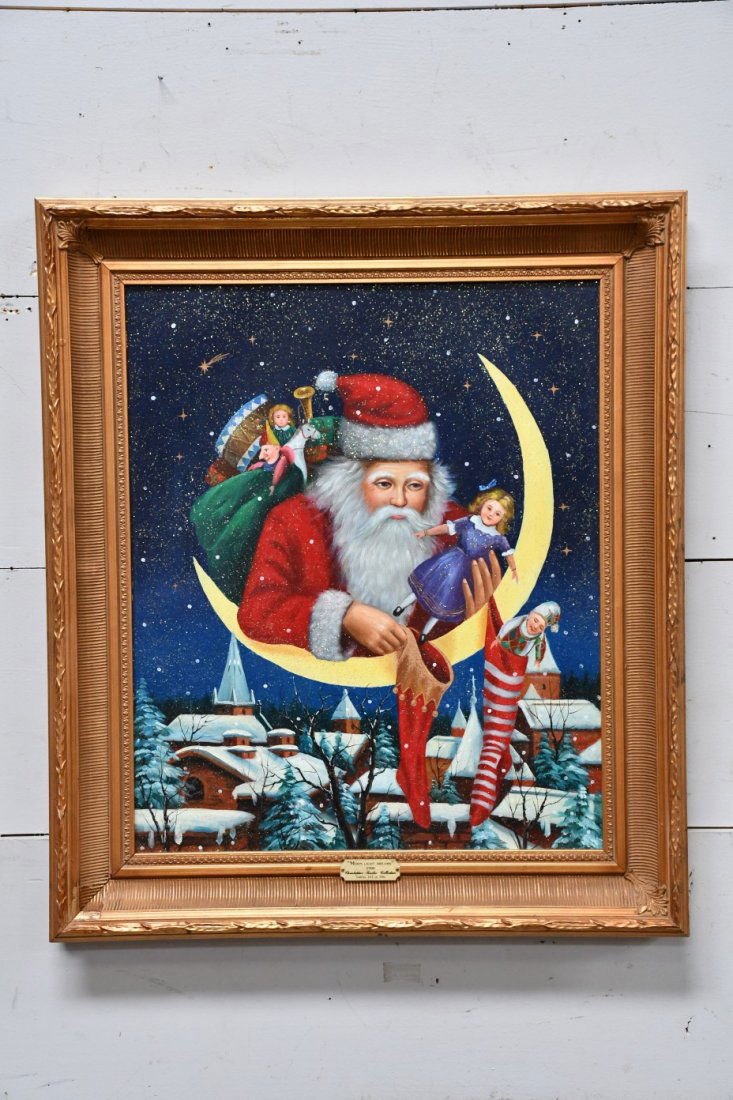 Christopher Radko Painting "Moonlight Dreams" *Limited (1 of 5)