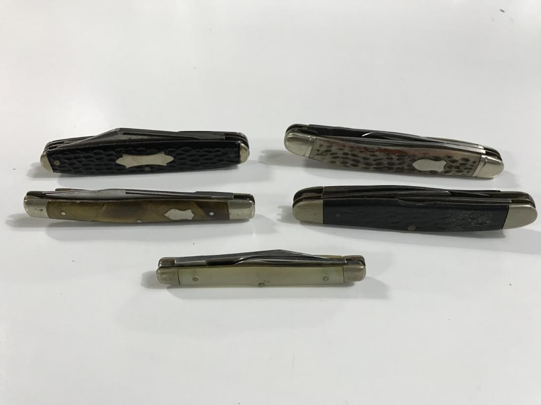 5 Vintage Assorted Pocket Knives: 5 Vintage Assorted Pocket Knives