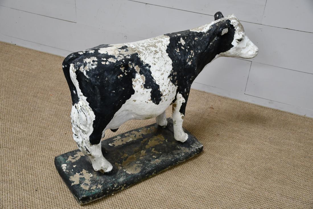 Concrete Holstein Cow 34"H, 48"L, 16"W