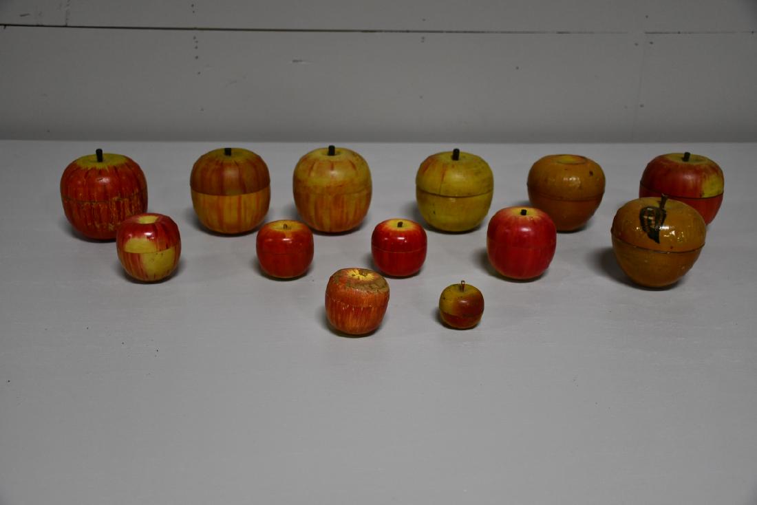 13-Piece Lot of Apple Containers -some metal & some are (1 of 5)