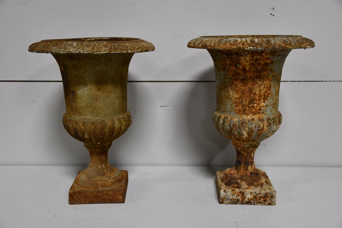 French Cast Iron Urn X-2
11"H,   8" diam.      ea. (1 of 1)