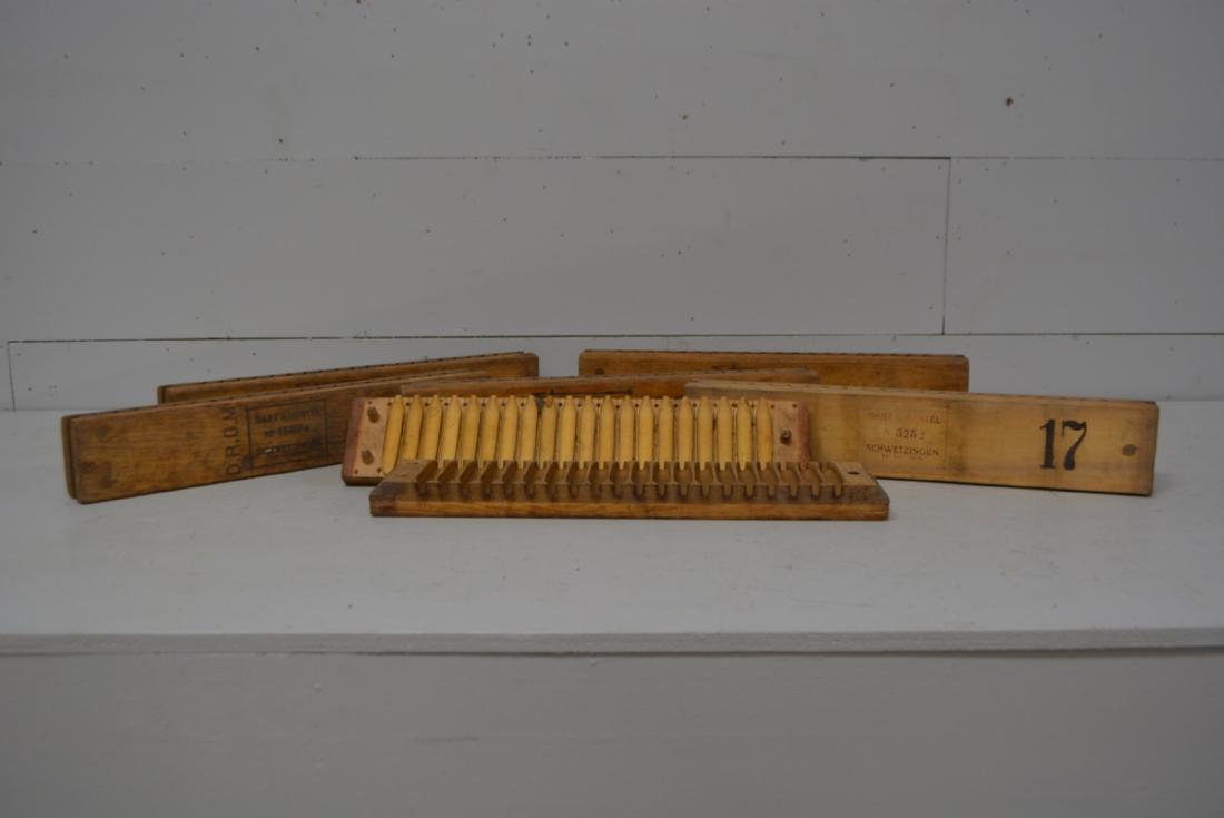 6pc. Lot of Cigar Molds: 6pc. Lot of Cigar Molds