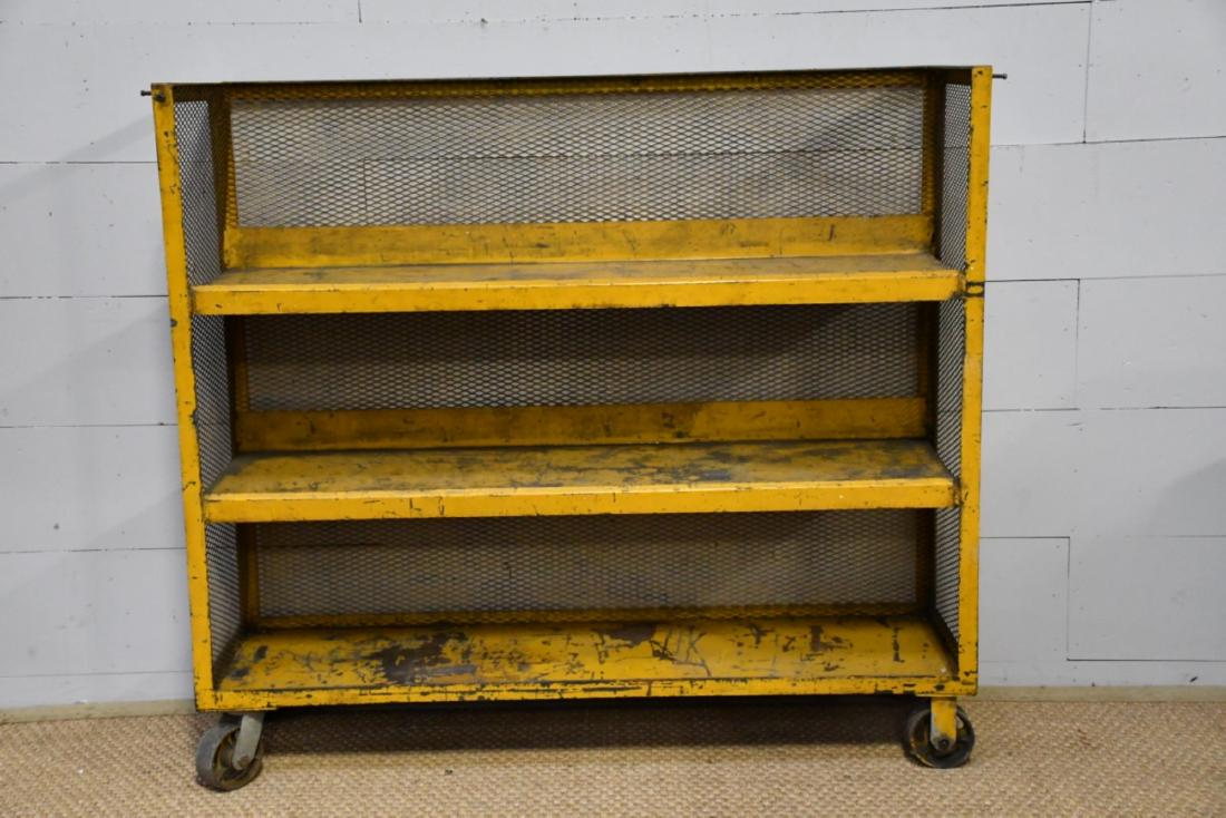 Industrial Warehouse Cart 54 1/2"H, 61" x 19": Industrial Warehouse Cart 54 1/2"H, 61" x 19"