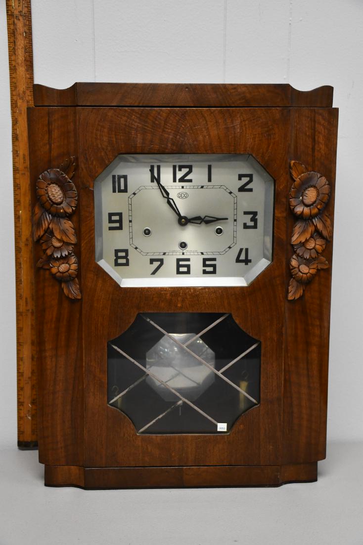 Art Deco Wall Clock- Works: Art Deco Wall Clock- Works
