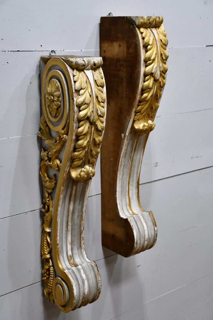 Architectural Painted Corbel: Architectural Painted Corbel X-236" x 9 1/2" x 5 1/2" ea.