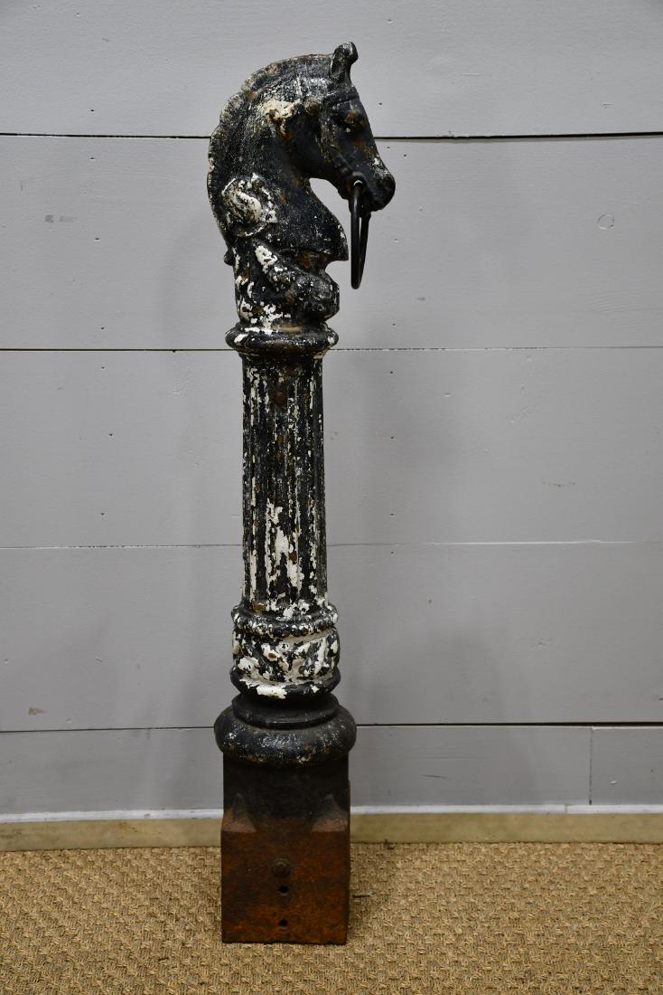 Horse Hitching Post 44"H (1 of 3)