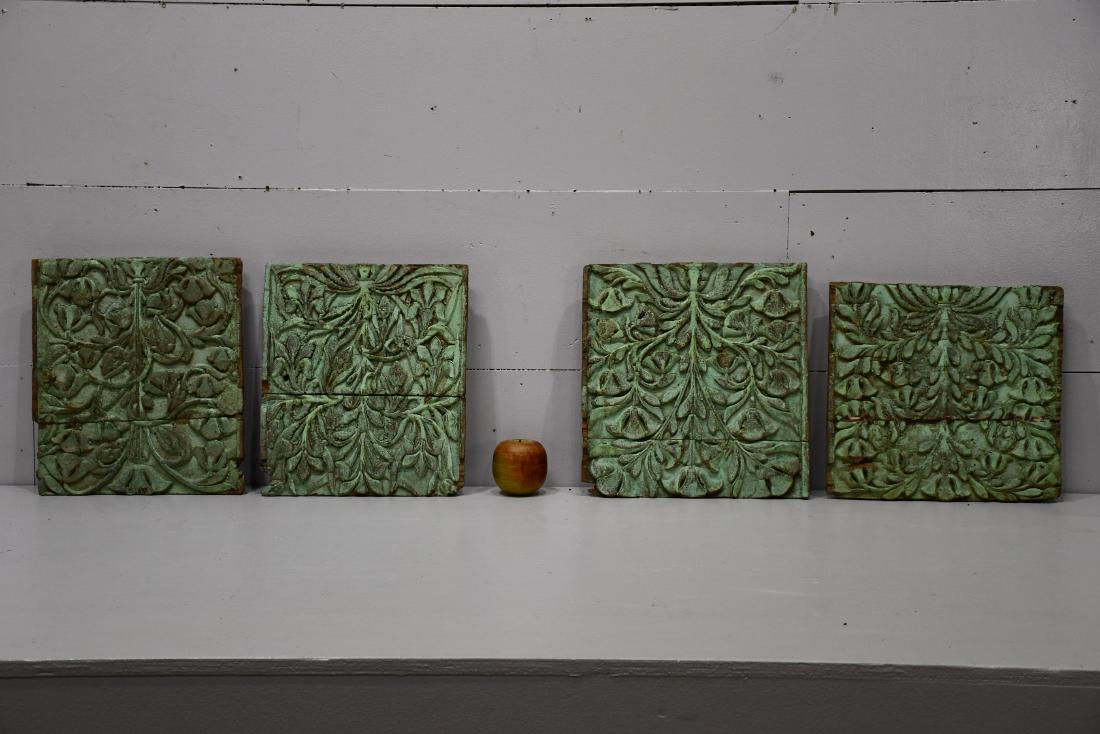 4pc. Lot of 19th C. Carved Architectural Panels 14 1/2" (1 of 3)