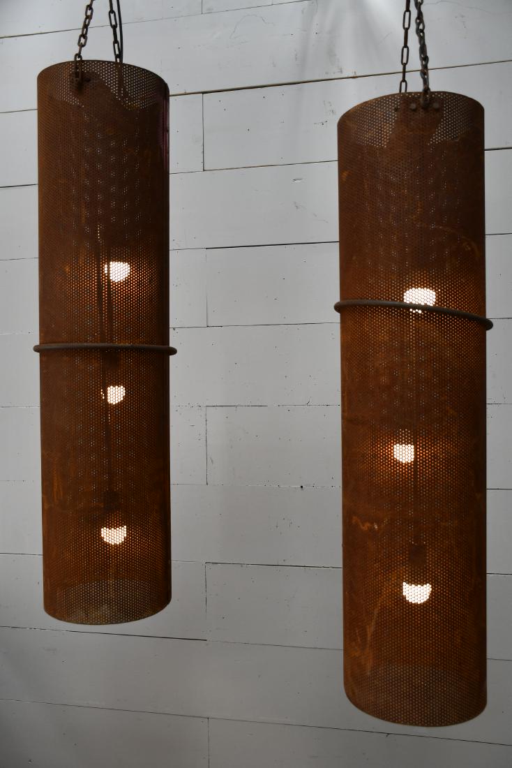 Hanging Industrial Light (1 of 3)