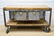 Industrial Work Cart w/ Metal Bins 35"H, 61 1/4"L,
