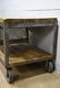 Industrial Work Cart w/ Metal Bins 35"H, 61 1/4"L, - 4