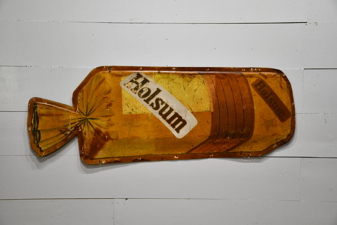 Holsum Bread Sign      -     metal 24"  x   68" (1 of 3)