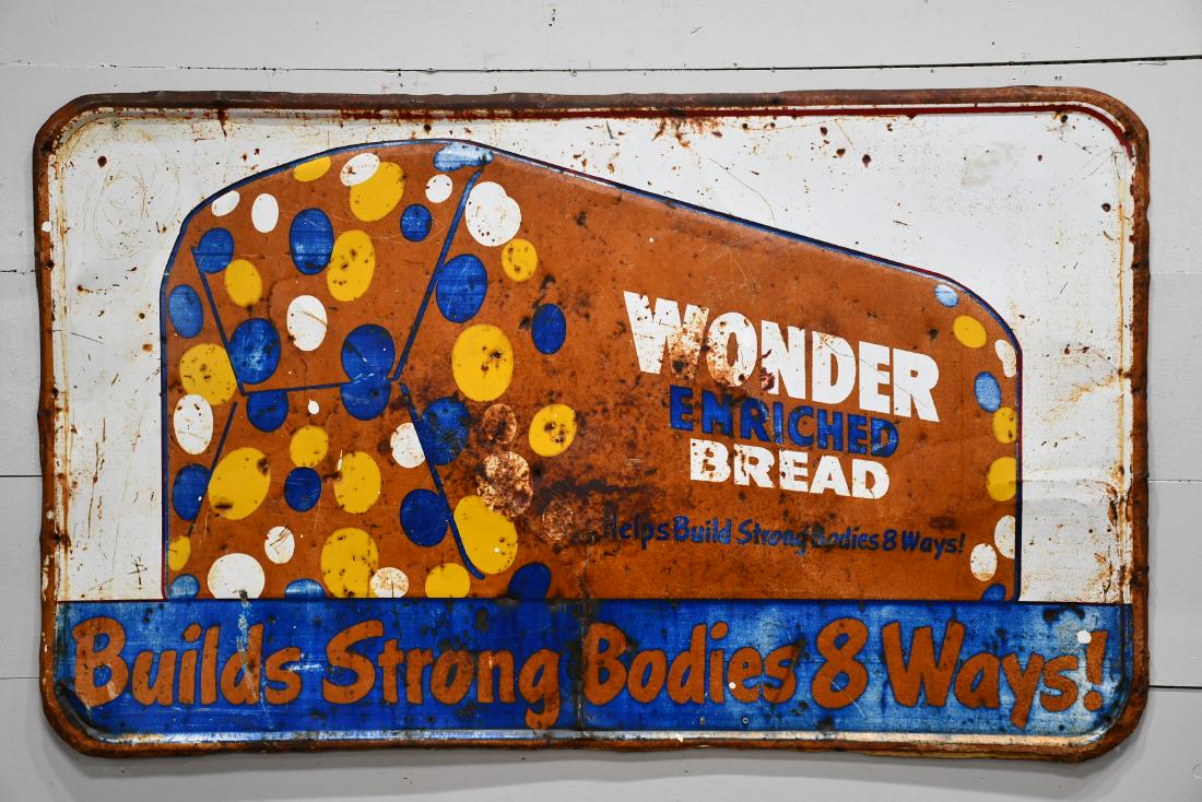 Wonder Bread Sign      -       metal 37"  x   60 1/2" (1 of 3)