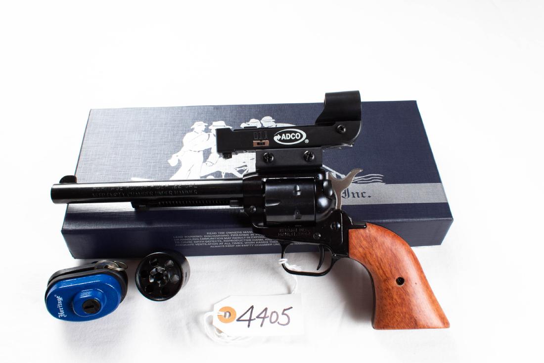 HERITAGE ROUGH RIDER .22 WMR CAL SN: RR22MB61 HAS BOX: HERITAGE ROUGH RIDER .22 WMR CAL SN: RR22MB61 HAS BOX