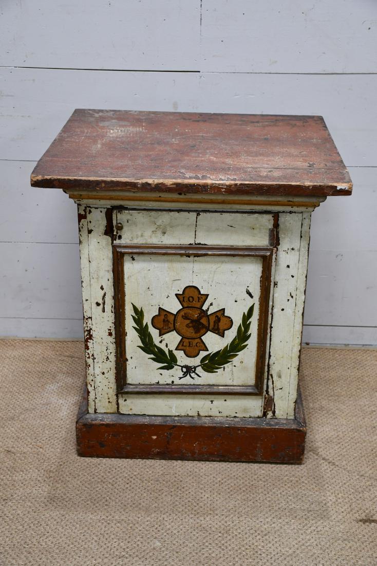 Odd Fellows Lodge Podium 33"H, 29" x 24": Odd Fellows Lodge Podium 33"H, 29" x 24"