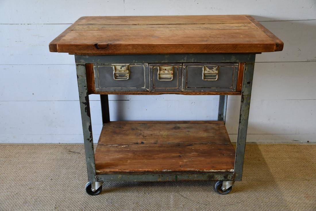 Industrial Work Stand w/ Drawers 39"H, 44" x 29: Industrial Work Stand w/ Drawers 39"H, 44" x 29 1/2"