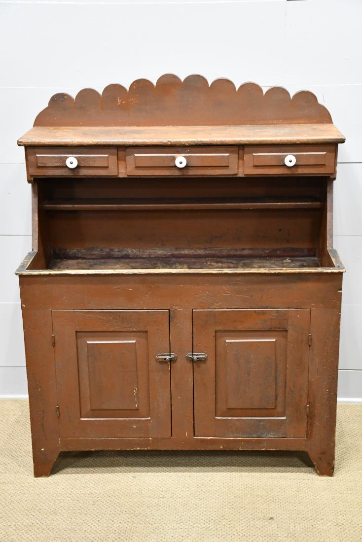 Virginia Painted Dry Sink 53 H 43 X 20